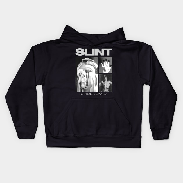 90s Slint - Spiderland Kids Hoodie by fuzzdevil